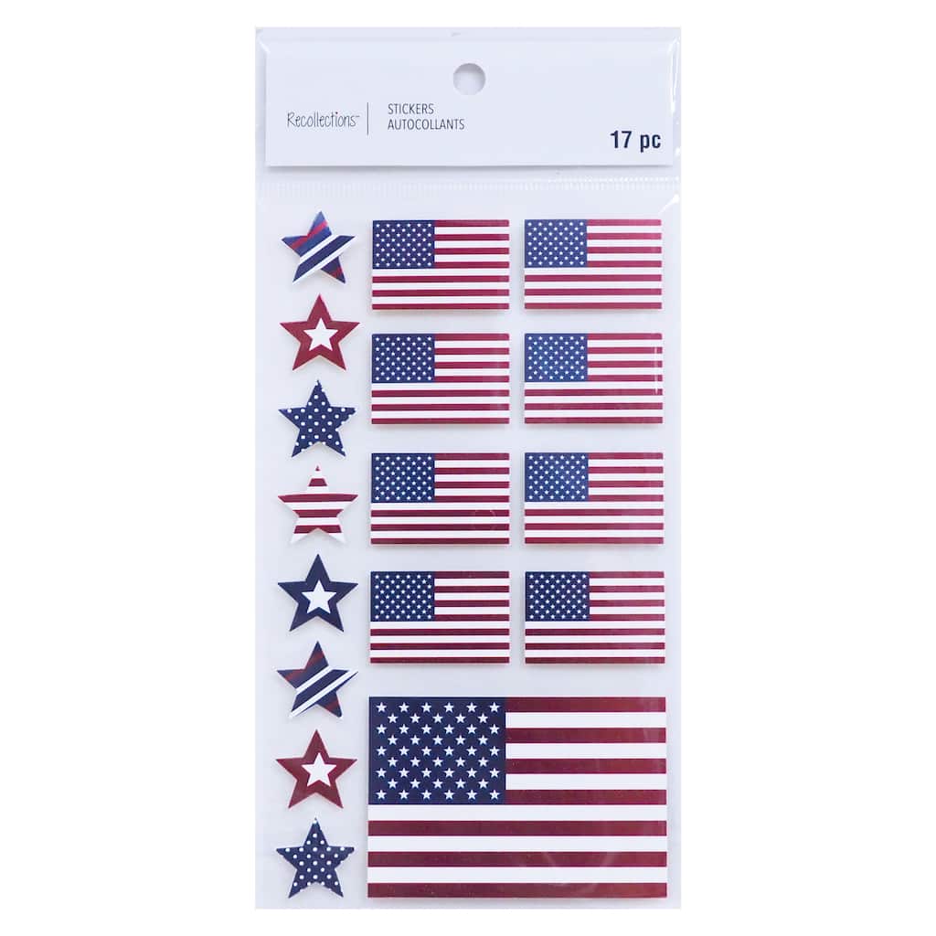 American Flag Stickers by Recollections™